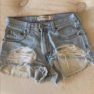 Levi’s jean shorts